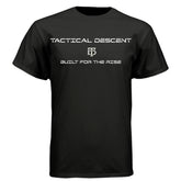BLACK premium triblend tactical descent training shirt