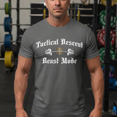 Vintage Heavy metal triblend gym training shirt