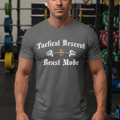 Vintage Heavy metal triblend gym training shirt