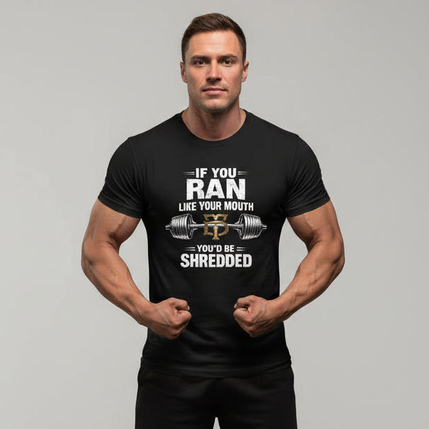 BLACK PREMIUM TRIBLEND TRAINING TEE
