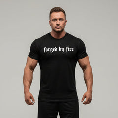 BLACK TRIBLEND TRAINING GYM SHIRT