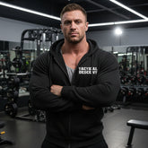 BLACK zip up hoodie