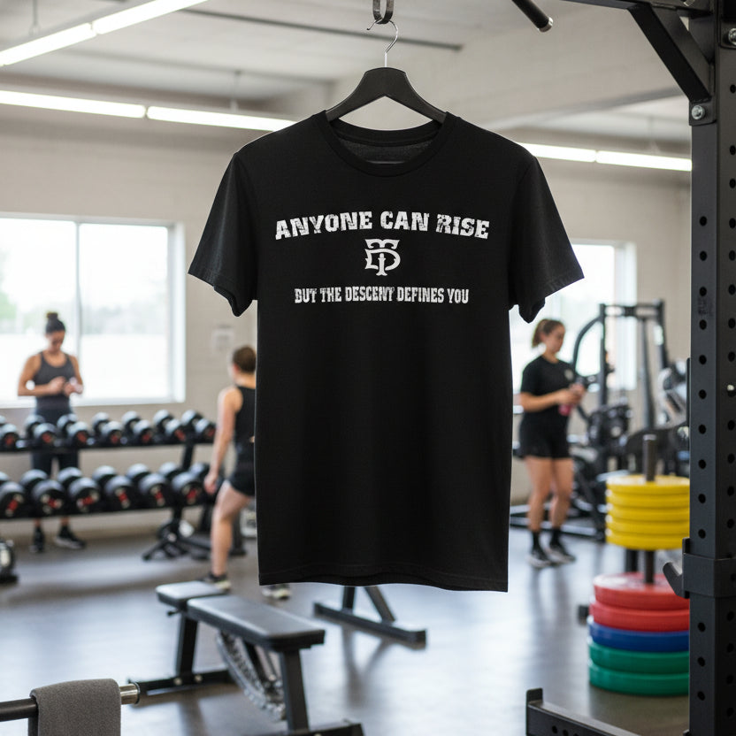 BLACK triblend training premium tee