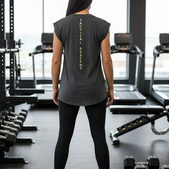 DARK GRY HEATHER - 8804 - BACK