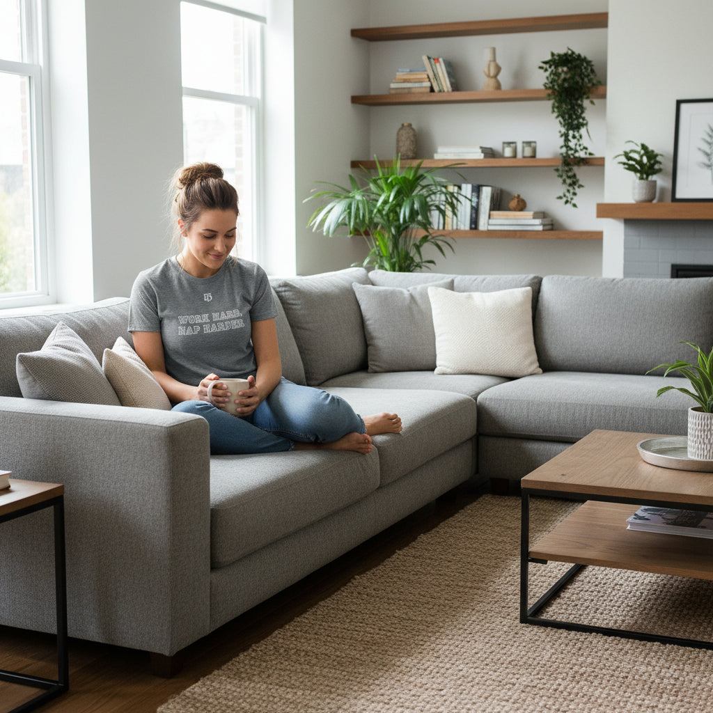 DARK HEATHER - FRONT