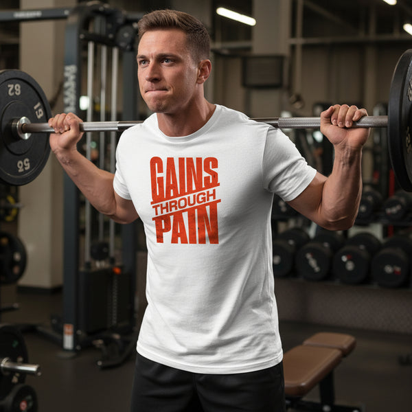 White Strength training t-shirt tactical descent