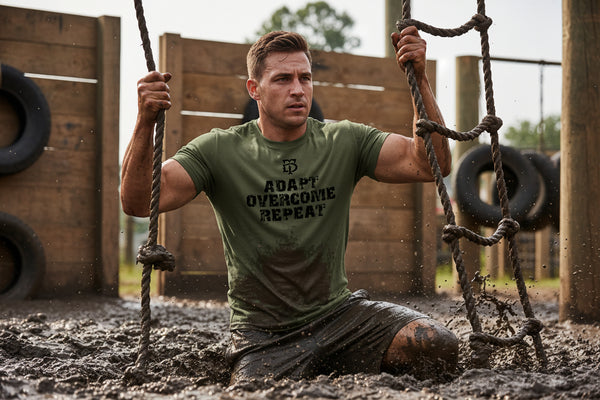 Military Green Fitness mindset apparel Tactical Descent