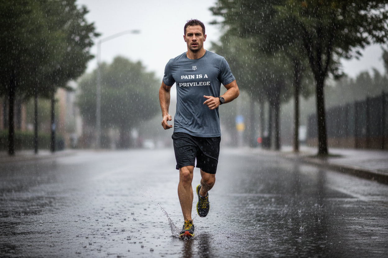 VINTAGE NAVY Premium triblend athletic training t-shirt