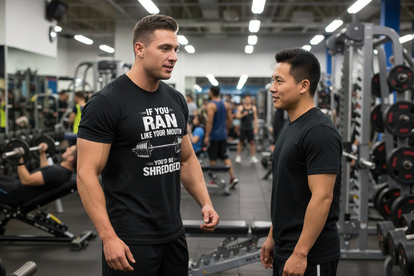 BLACK Premium triblend athletic shirt