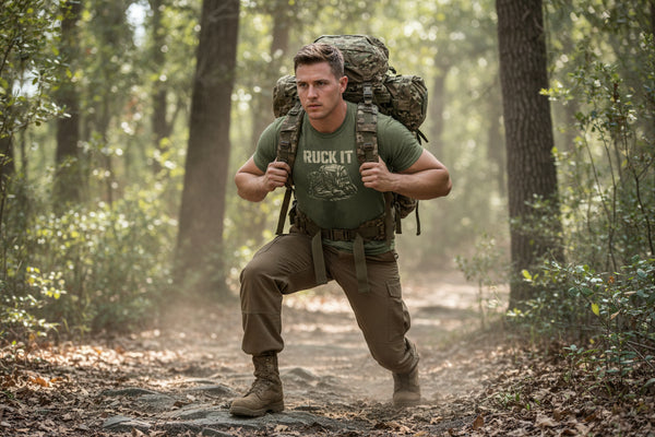 MILITARY GREEN Premium triblend athletic shirt