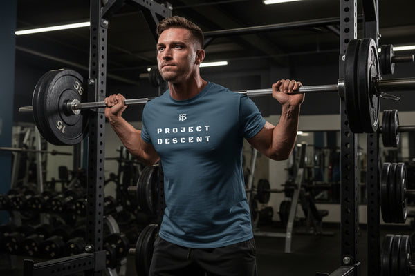 Midnight Navy Premium cotton poly athletic shirt