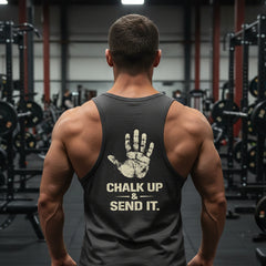 Iron Grey performance tank top