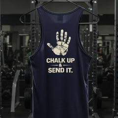 True Navy performance tank top
