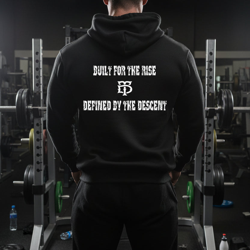 BLACK zip up hoodie