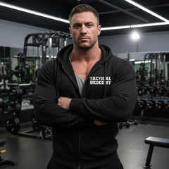 BLACK zip up hoodie