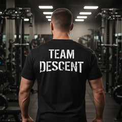 Black heavyweight tee