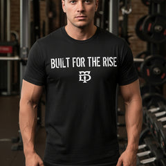 Black heavyweight tee