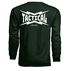 FOREST GREEN long sleeve tee